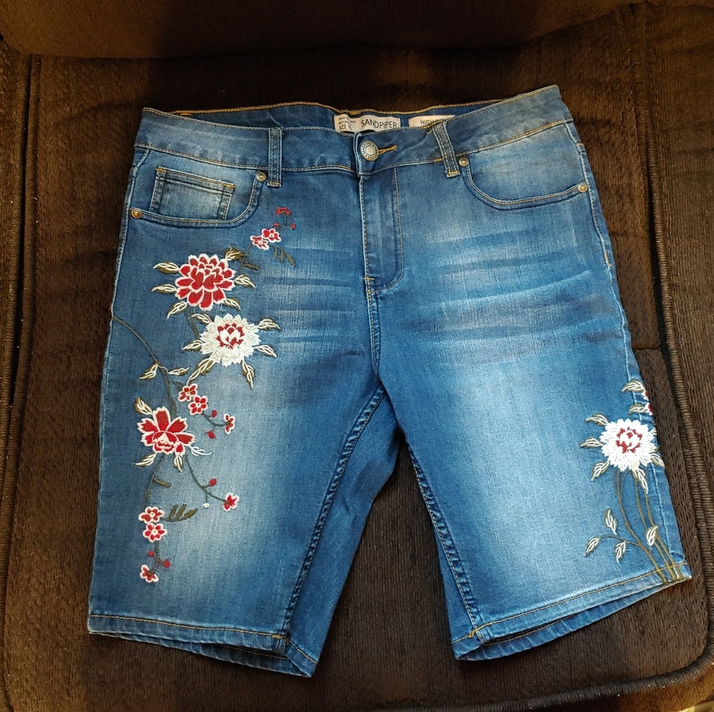 Jean short